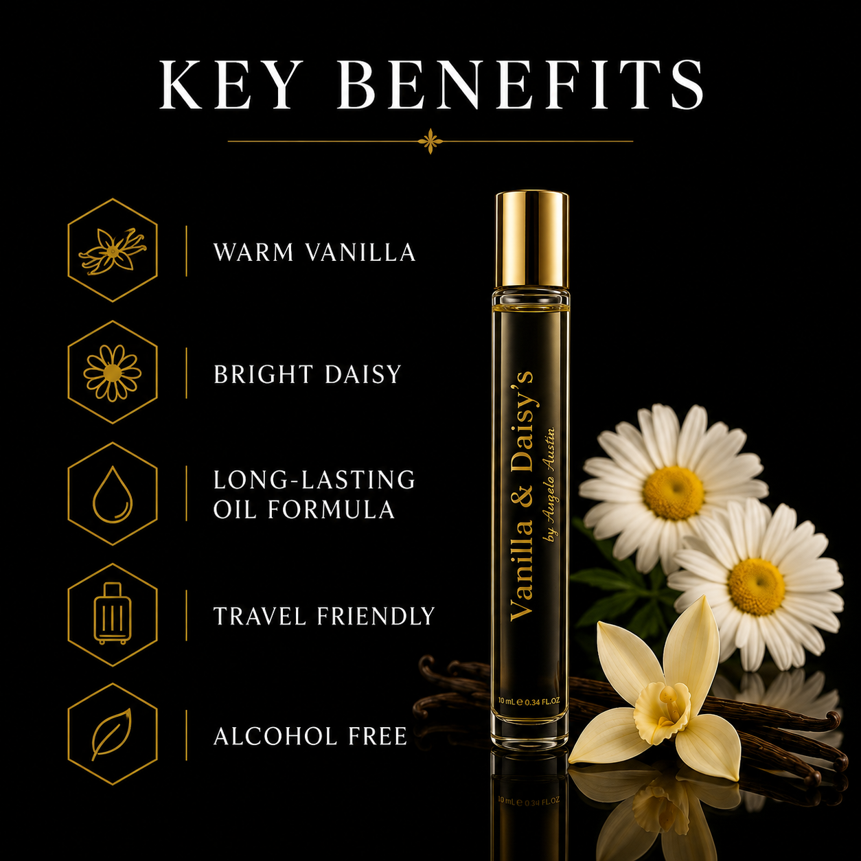Daisy and Vanilla travel oil - Image 5