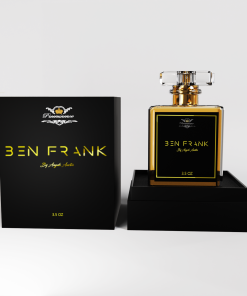 Mens Ben Frank Cologne with white background